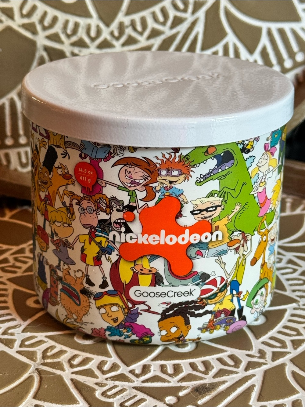 NEW Nickelodeon Novelty 3 wick Candle by Goose Creek